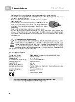 Предварительный просмотр 10 страницы Medisa HU 660 Instruction Manual