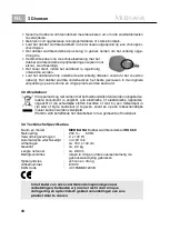 Предварительный просмотр 52 страницы Medisa HU 660 Instruction Manual