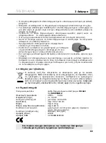 Предварительный просмотр 73 страницы Medisa HU 660 Instruction Manual