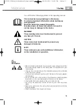 Preview for 19 page of Medisana 270103 Instruction Manual