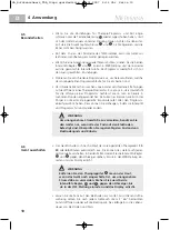 Предварительный просмотр 16 страницы Medisana 4015588863523 Manual