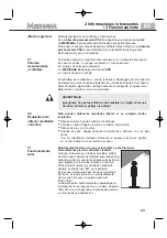 Preview for 27 page of Medisana 40470 Manual