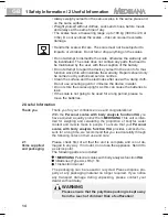 Preview for 20 page of Medisana 40480 Manual