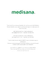 Preview for 3 page of Medisana 48222 User Manual