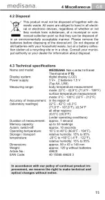 Preview for 15 page of Medisana 48620 Instruction Manual