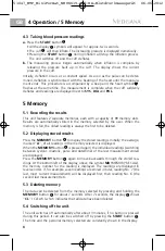 Preview for 12 page of Medisana 48681 Instruction Manual