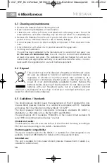 Preview for 14 page of Medisana 48681 Instruction Manual