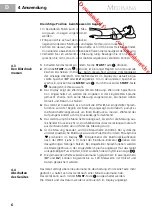 Предварительный просмотр 12 страницы Medisana 51120 Manual