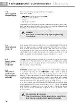 Preview for 14 page of Medisana 51412 Manual