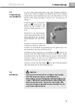 Preview for 11 page of Medisana 54002 Manual