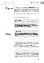 Preview for 15 page of Medisana 54002 Manual