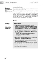 Preview for 22 page of Medisana 54002 Manual