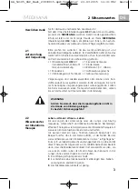 Предварительный просмотр 7 страницы Medisana 54105 Instruction Manual