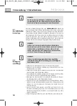 Preview for 14 page of Medisana 54105 Instruction Manual