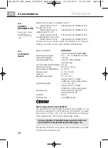 Preview for 16 page of Medisana 54105 Instruction Manual