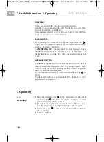 Предварительный просмотр 22 страницы Medisana 54105 Instruction Manual