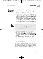 Предварительный просмотр 25 страницы Medisana 54105 Instruction Manual