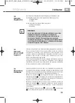 Предварительный просмотр 37 страницы Medisana 54105 Instruction Manual