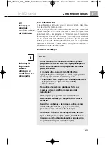 Предварительный просмотр 73 страницы Medisana 54105 Instruction Manual