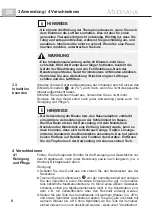 Preview for 14 page of Medisana 54520 Manual