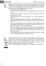 Preview for 74 page of Medisana 60052 Instruction Manual