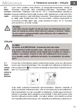 Предварительный просмотр 81 страницы Medisana 60052 Instruction Manual