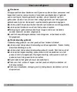 Preview for 29 page of Medisana 60086 Operating Instructions Manual