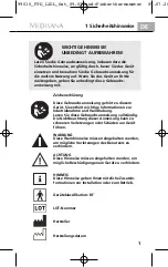 Предварительный просмотр 11 страницы Medisana 75611 Instruction Manual