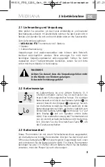 Предварительный просмотр 13 страницы Medisana 75611 Instruction Manual