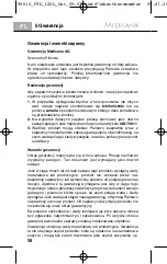 Предварительный просмотр 68 страницы Medisana 75611 Instruction Manual