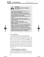 Preview for 12 page of Medisana 76120 FTN Instruction Manual