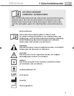 Предварительный просмотр 9 страницы Medisana 77055 Instruction Manual