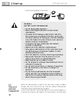 Предварительный просмотр 22 страницы Medisana 77055 Instruction Manual