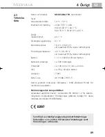 Предварительный просмотр 97 страницы Medisana 77055 Instruction Manual