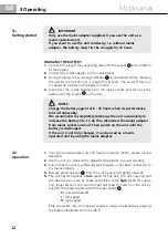 Preview for 16 page of Medisana 85202 Manual