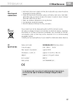 Preview for 21 page of Medisana 88150 Manual