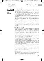 Preview for 15 page of Medisana 88211 Instruction Manual