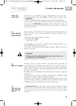 Preview for 17 page of Medisana 88211 Instruction Manual