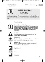 Preview for 63 page of Medisana 88211 Instruction Manual