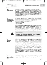 Preview for 73 page of Medisana 88211 Instruction Manual