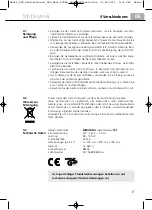 Preview for 13 page of Medisana 88245 Instruction Manual