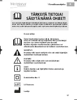 Preview for 63 page of Medisana 88275 Instruction Manual