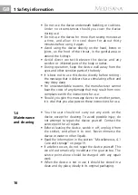 Preview for 16 page of Medisana 88290 Manual