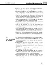 Preview for 61 page of Medisana 88290 Manual