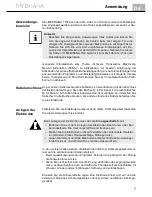 Preview for 13 page of Medisana 88310 Instruction Manual