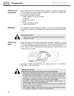 Preview for 84 page of Medisana 88310 Instruction Manual