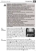 Предварительный просмотр 13 страницы Medisana 88322 Instruction Manual