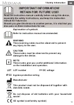 Предварительный просмотр 19 страницы Medisana 88322 Instruction Manual