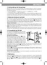 Preview for 5 page of Medisana 88552 Quick Start Manual