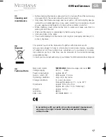 Preview for 23 page of Medisana 88911 RBI Instruction Manual